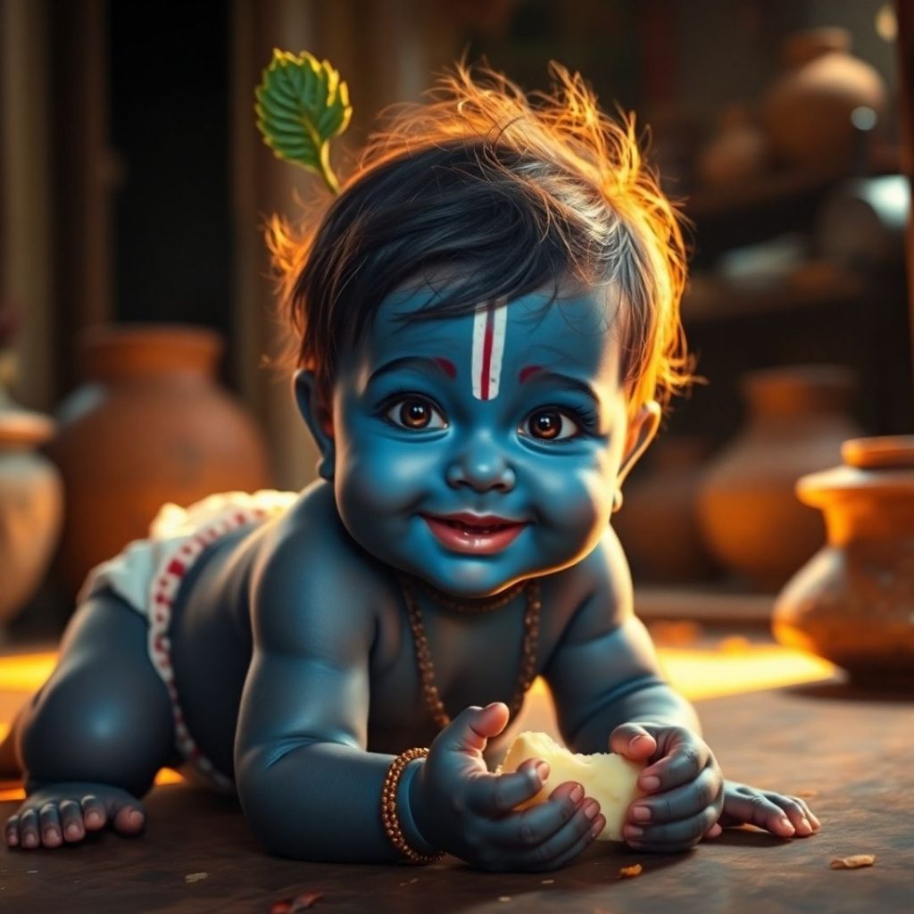 74 Bal Lord krishna pic