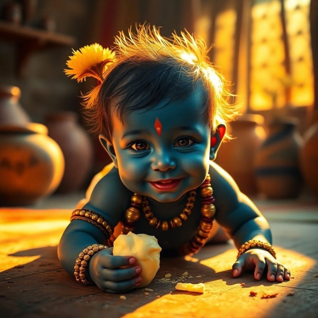 74 Bal Lord krishna pic