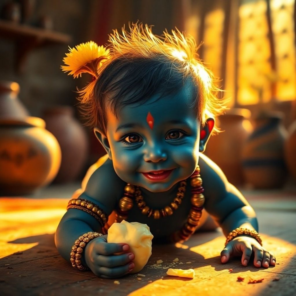 74 Bal Lord krishna pic